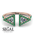 Triangle Diamond Open Ring - Nevaeh No. 17