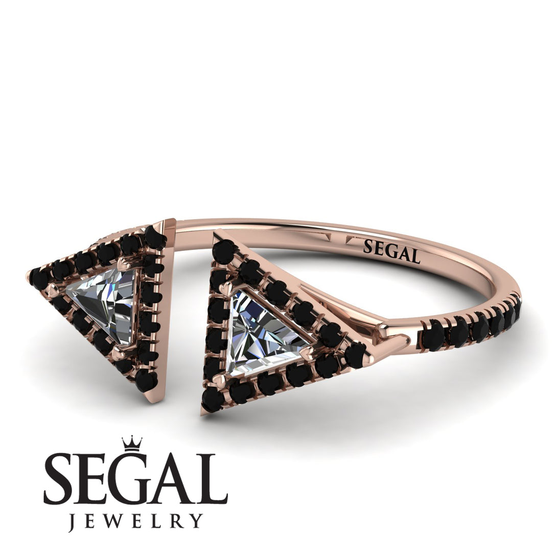 Triangle Diamond Open Ring - Nevaeh No. 32