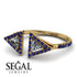 Triangle Diamond Open Ring - Nevaeh No. 61 image 3