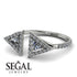 Triangle Diamond Open Ring - Nevaeh No. 3