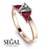 Triangle Diamond Engagement Ring - Molly No. 47