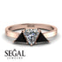 Triangle Diamond Engagement Ring - Molly No. 32