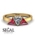 Triangle Diamond Engagement Ring - Molly No. 46