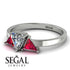 Triangle Diamond Engagement Ring - Molly No. 48