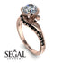 Twist Shank Diamond Engagement Ring - Maria No. 32 image 10