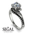 Twist Shank Diamond Engagement Ring - Maria No. 33 image 10