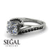 Twist Shank Diamond Engagement Ring - Maria No. 33