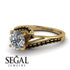 Twist Shank Diamond Engagement Ring - Maria No. 31 image 3
