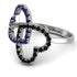 Two Hearts Sapphire Ring - Selena No. 45