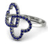 Two Hearts Sapphire Ring - Selena No. 75