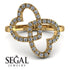 Two Hearts Diamond Ring - Selena No. 1