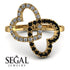 Two Hearts Diamond Ring - Selena No. 31