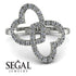 Two Hearts Diamond Ring - Selena No. 3