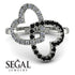 Two Hearts Diamond Ring - Selena No. 33