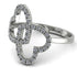 Two Hearts Diamond Ring - Selena No. 3