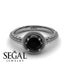 The Vintage Bling Black Diamond Ring - Vera no. 12