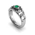 The Ancient Ring Green Emerald Ring- Makayla no. 9 image 1
