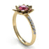 Lotus Flower Ruby ring - Lotus no. 13