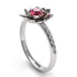 Lotus Flower Ruby ring - Lotus no. 15