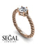 The Braid Ring Diamond Ring- Keira no. 2