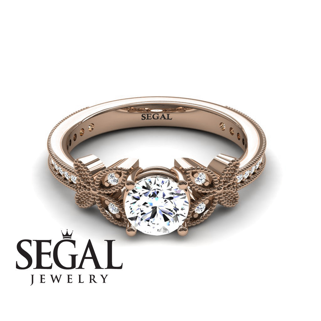 The Butterfly Stairs Diamond Ring- Amelia no. 2