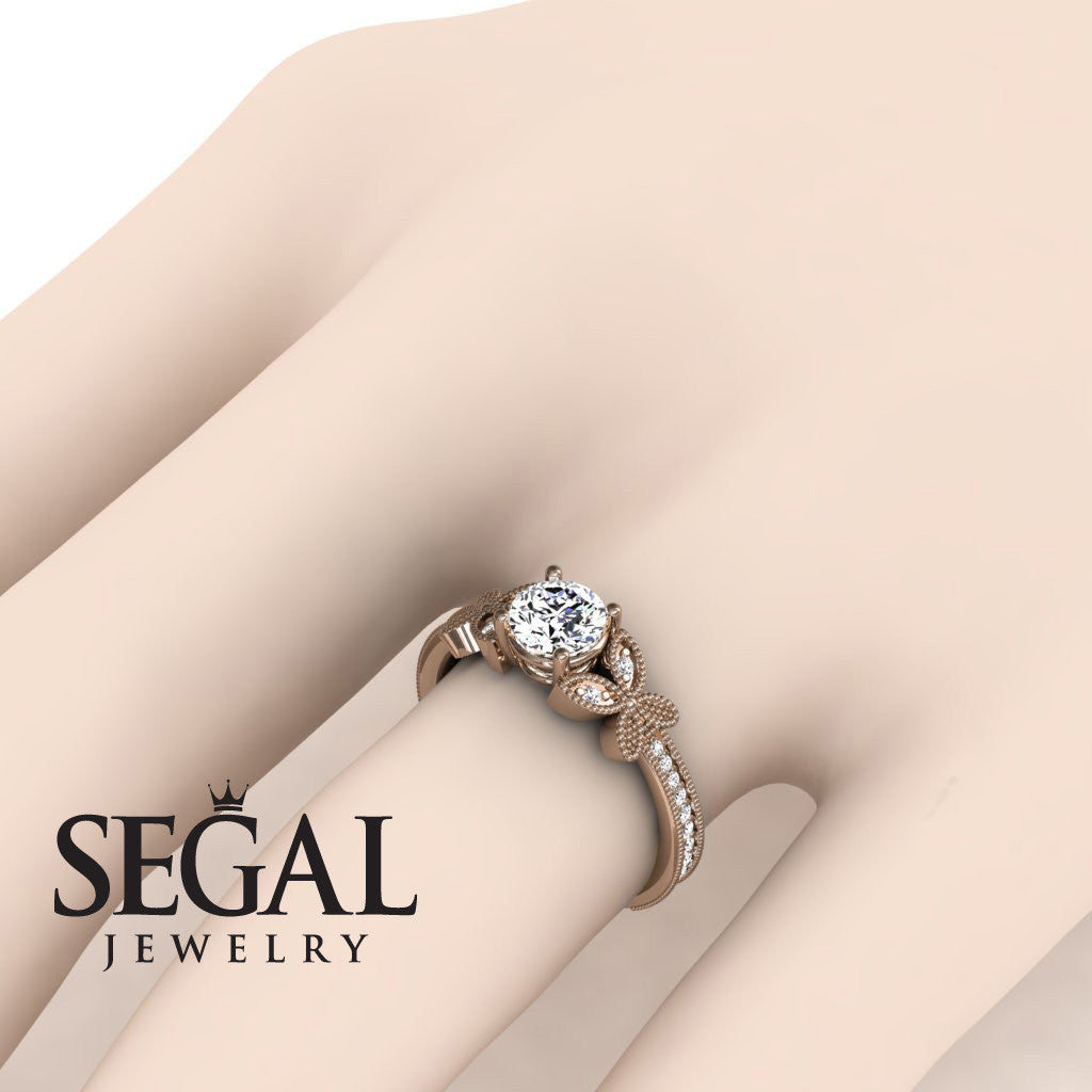 The Butterfly Stairs Diamond Ring- Amelia no. 2