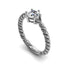 The Braid Ring Diamond Ring- Keira no. 3