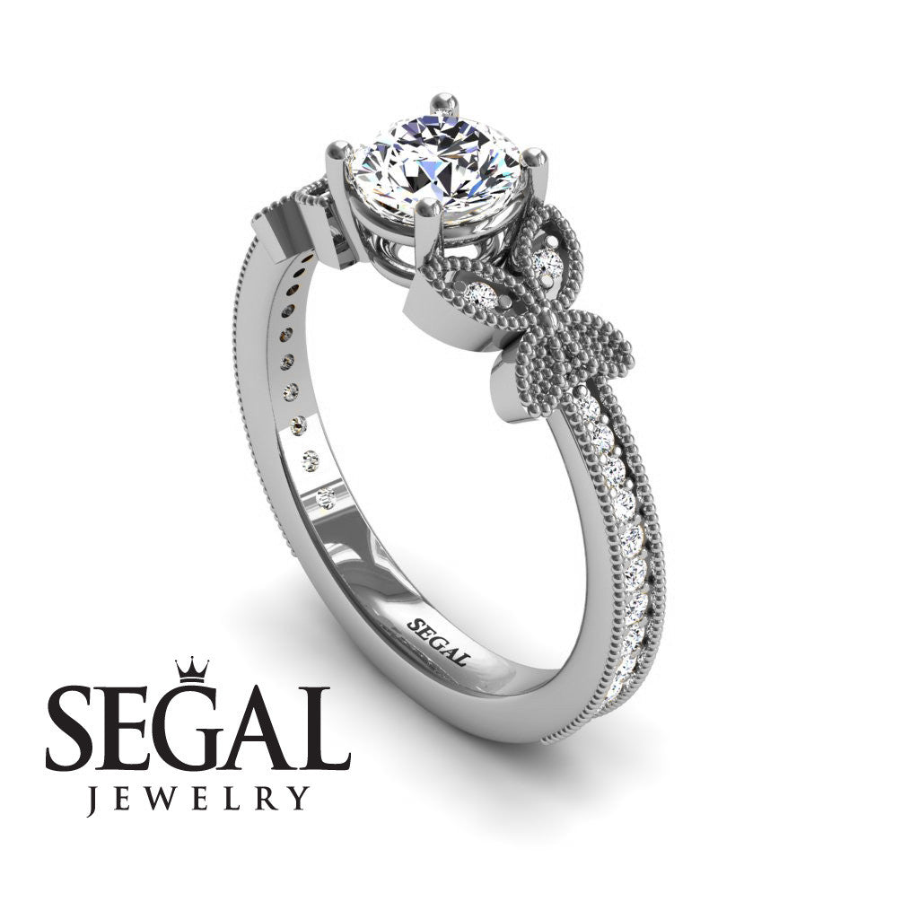 The Butterfly Stairs Diamond Ring- Amelia no. 3