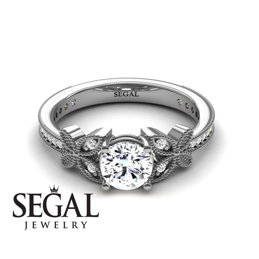 The Butterfly Stairs Diamond Ring- Amelia no. 3