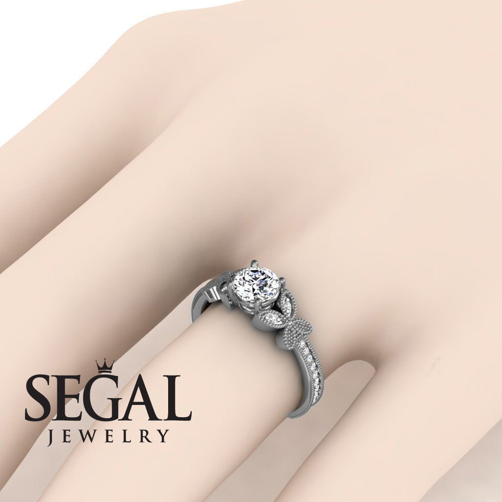 The Butterfly Stairs Diamond Ring- Amelia no. 3