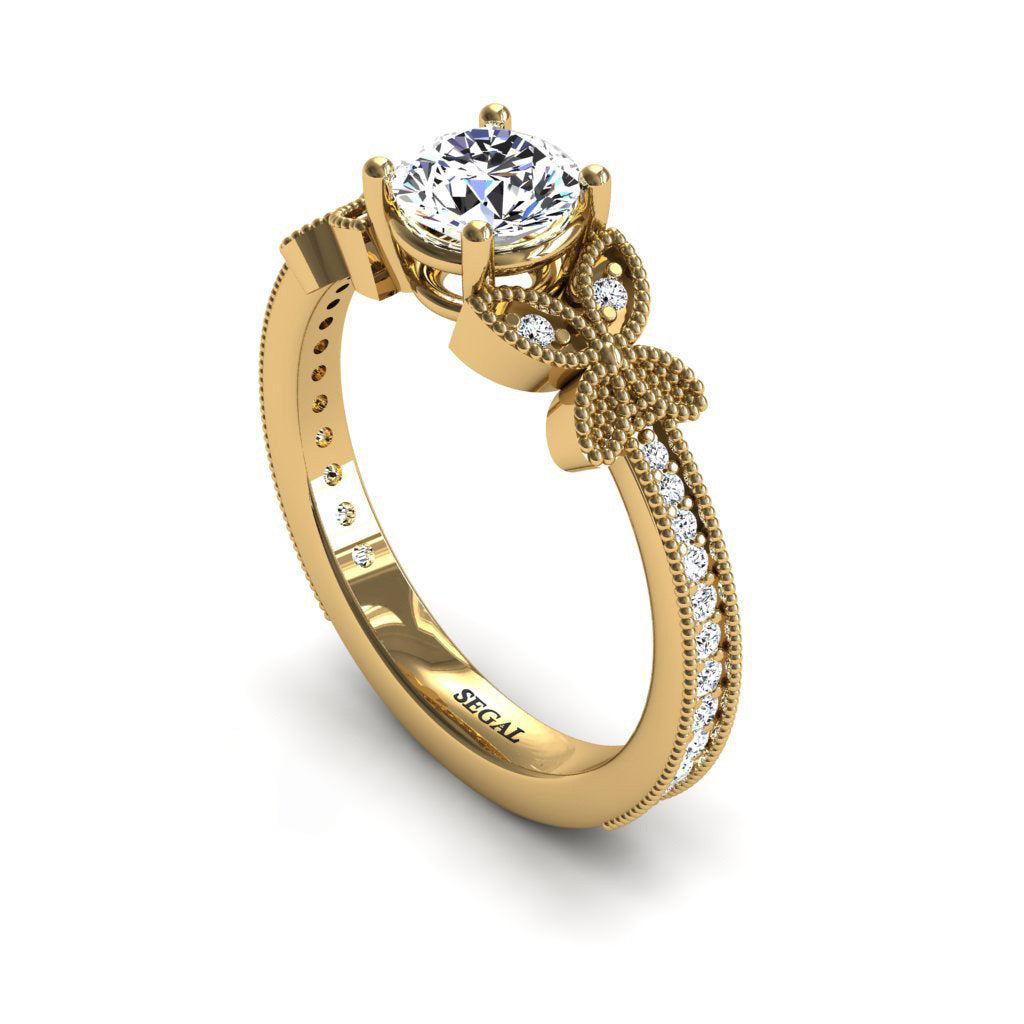 The Butterfly Stairs Diamond Ring- Amelia no. 1