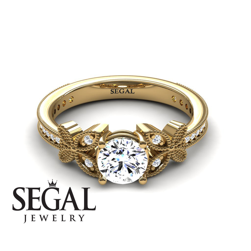 The Butterfly Stairs Diamond Ring- Amelia no. 1