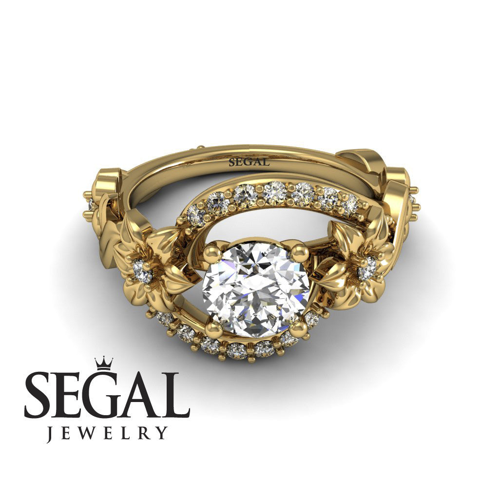 Spring Full With Flowers Diamond Ring - Layla no. 1