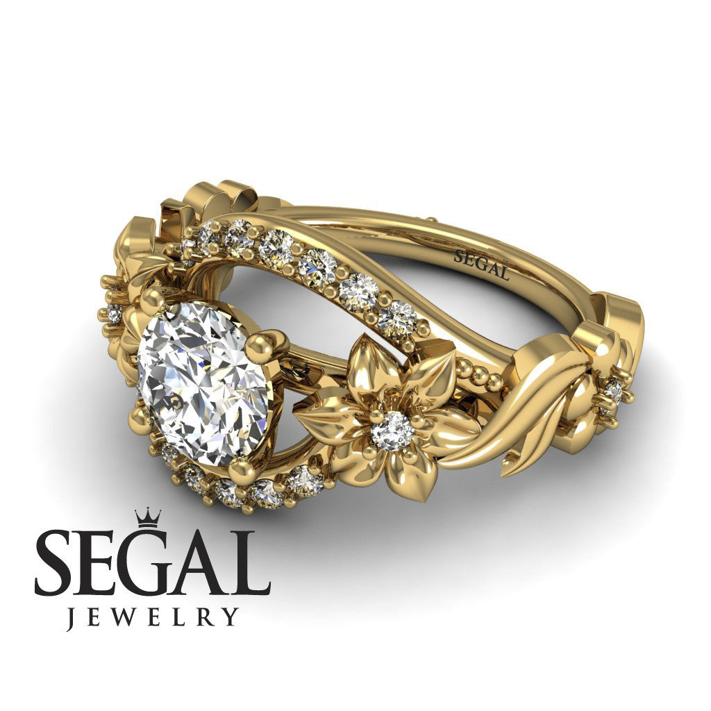 Spring Full With Flowers Diamond Ring - Layla no. 1