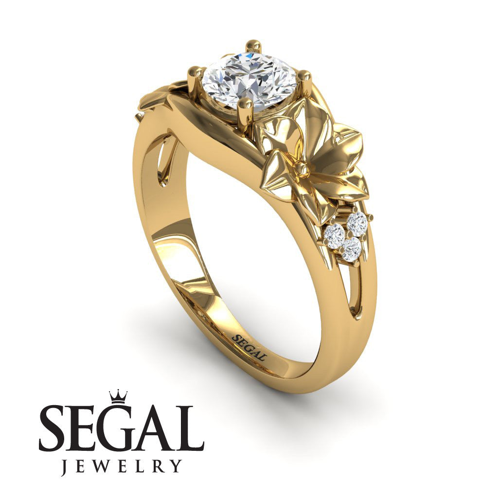 Narcissus Trilogy Diamond Ring- Bob's Blossom no. 1