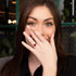 Ready to ship Leaves All Around Ruby Ring - Sydney 2ct