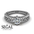 The Victorian Hearts Diamond Ring- Evelyn no. 3 image 2