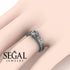 The Victorian Hearts Diamond Ring- Evelyn no. 3