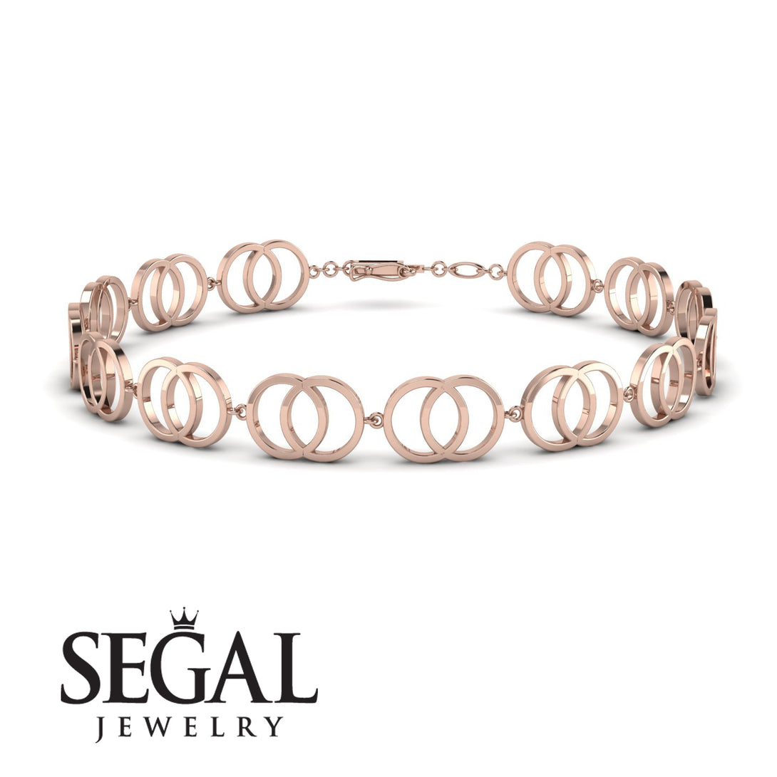 Vesica Pisces Gold Bracelet - Sigal No. 2