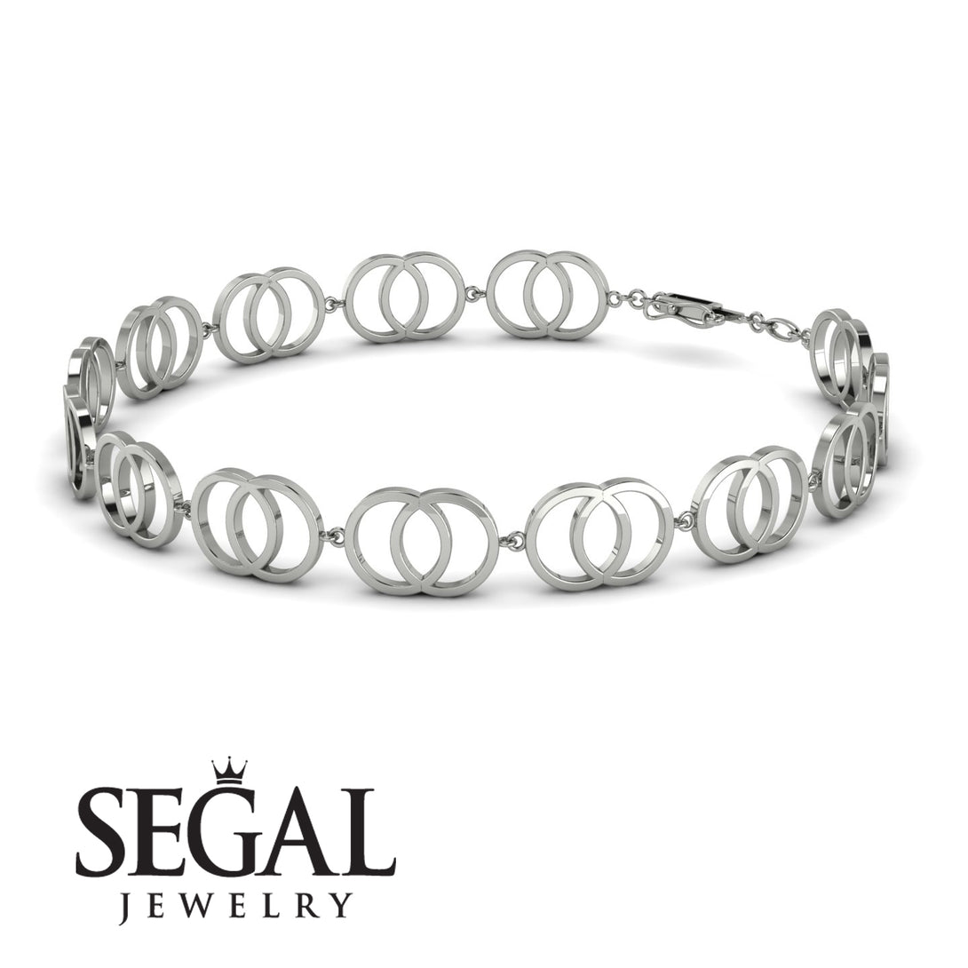 Vesica Pisces Gold Bracelet - Sigal No. 3