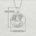 Elegant Zodiac Pendant - Virgo No. 1