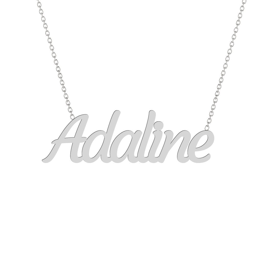 Gold Name Necklace - Adaline