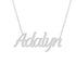 Gold Name Necklace - Adalyn