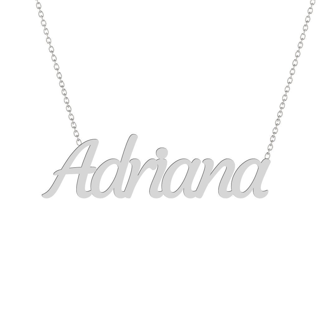 Gold Name Necklace - Adriana