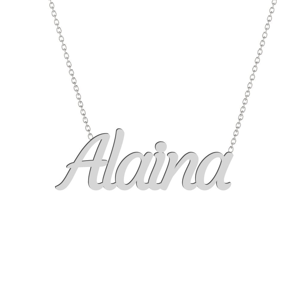 Gold Name Necklace - Alaina