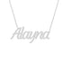 Gold Name Necklace - Alayna