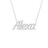 Gold Name Necklace - Alexa