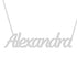 Gold Name Necklace - Alexandra