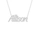 Gold Name Necklace - Allison