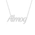 Gold Name Necklace - Almog
